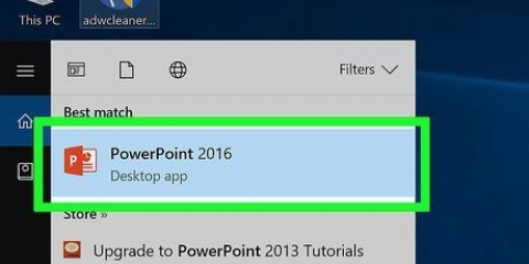 Gem en powerpoint-præsentation som en video