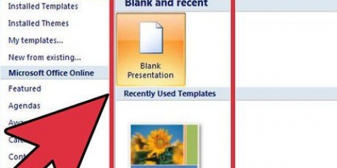 Lav en præsentation med powerpoint