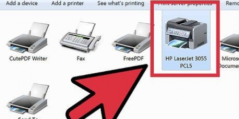 Del en printer