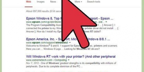 Tilføj en printer til windows 8