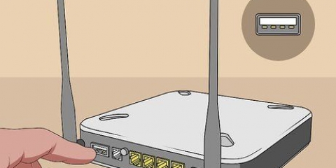 Tilslutning af en printer til et netværk via usb