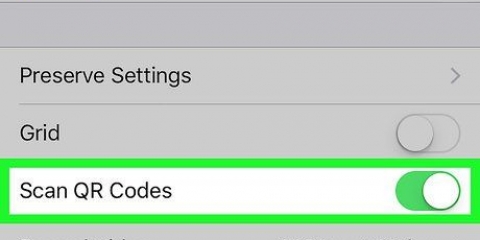 Scan en qr-kode med din iphone eller ipad