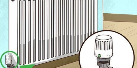 Slukning af en radiator