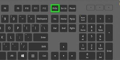 Tager et skærmbillede på en hp-computer