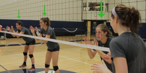 Opstilling til volleyball