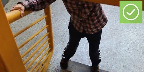 At skubbe det på et skateboard
