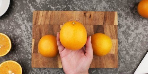 Skræl en appelsin