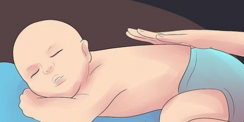 Bøvs en sovende baby