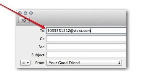 Send en sms fra din e-mail