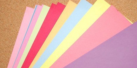 Sådan folder du en stjerne med origami