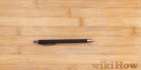 At lave en stylus af en pen