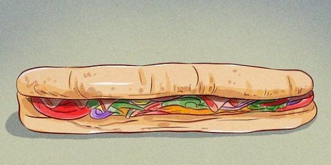 Bestil en subway sandwich