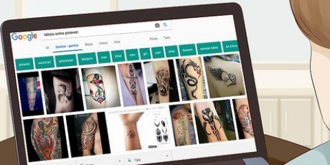 Valg af et tatoveringsdesign