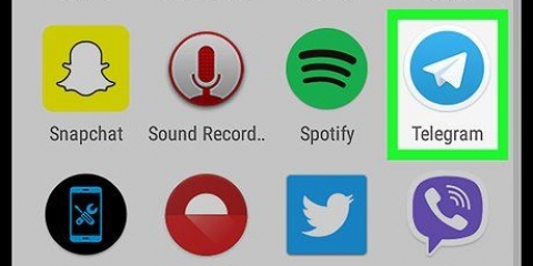 Oprettelse af en telegramkanal på en android