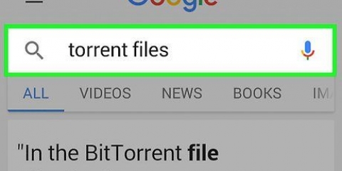 Download en torrent på android