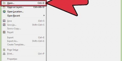 Oprettelse af et gennemsigtigt billede i gimp