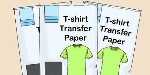 Udskrivning af en t-shirt