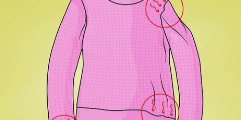 Gendannelse af en strakt sweater