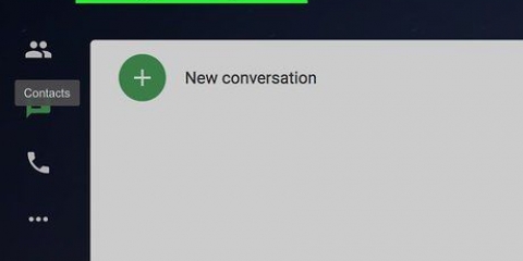 Send en invitation til google hangouts