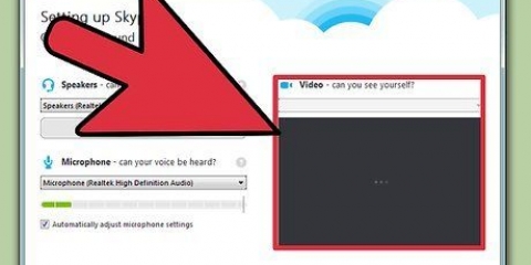 Foretag et videoopkald på skype