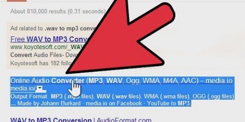 Konvertering af wav til mp3