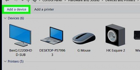 Installer et webcam