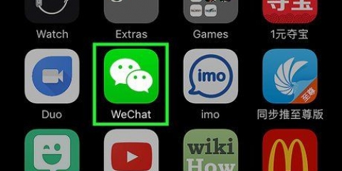Opret en wechat-konto med dine ios-enheder