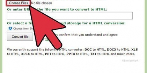 Konverter et word-dokument til html