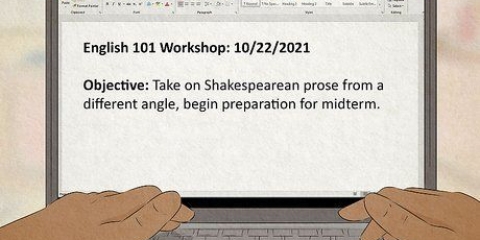 Forbered en workshop