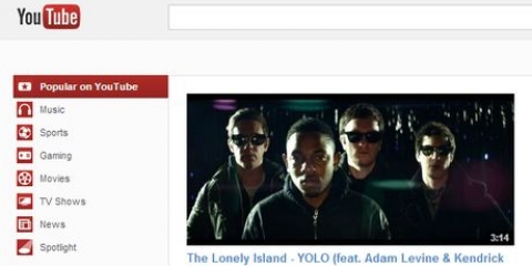 Opret en youtube-konto