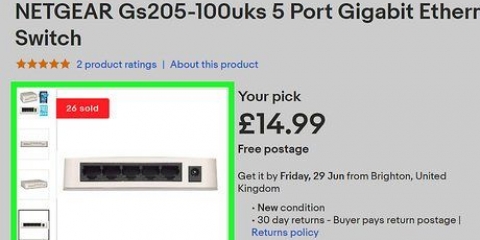 Tilføj ethernet-porte til en router