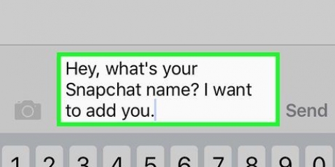 Flirter på snapchat