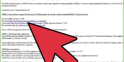 Installer fose