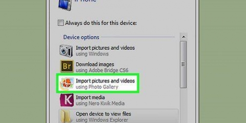 Overfør billeder fra iphone til pc