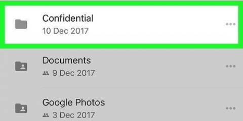 Upload billeder til google drev på iphone eller ipad