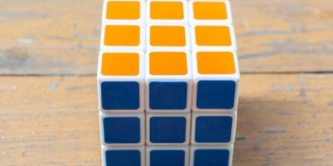 At lave fede mønstre på en rubiks terning