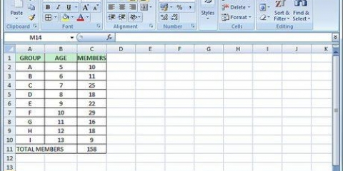 Grupper data i excel