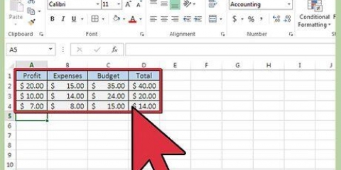 Flet data i excel