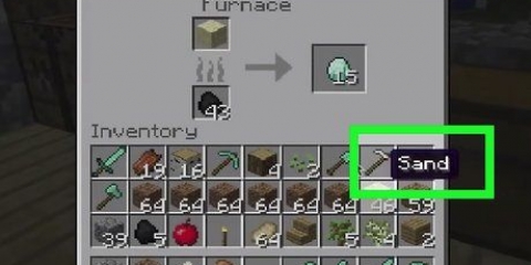 At lave glas i minecraft