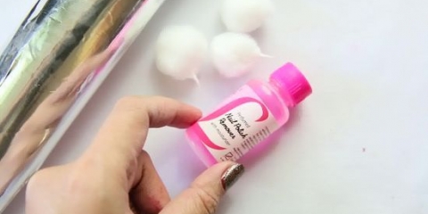 Fjern glitter neglelak