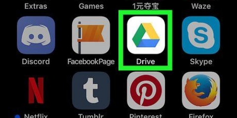 Føj google drev til appen filer på iphone eller ipad