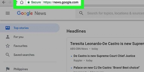 Tilpas google nyheder