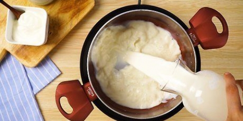Fremstilling af græsk yoghurt