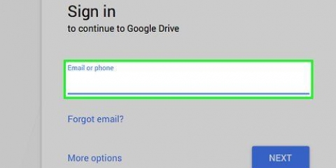 Del store filer på google drev