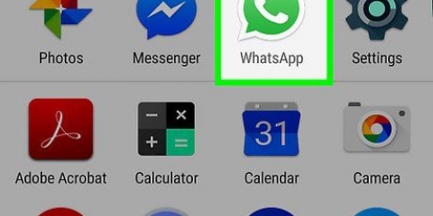 Tilføj en person fra et andet land til whatsapp på android