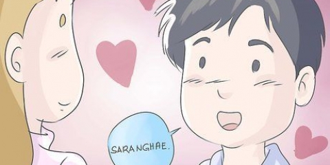 Fortæl nogen, du elsker dem på koreansk