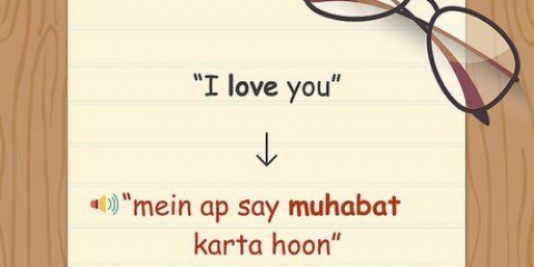 Siger jeg elsker dig på urdu
