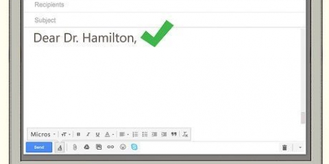 Bed om feedback i en e-mail