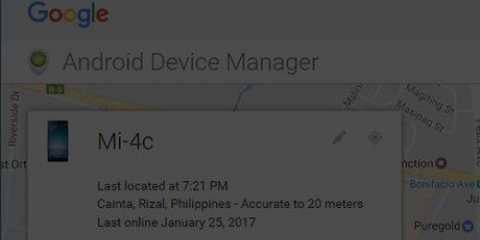 Bryd ind på din låste android-enhed
