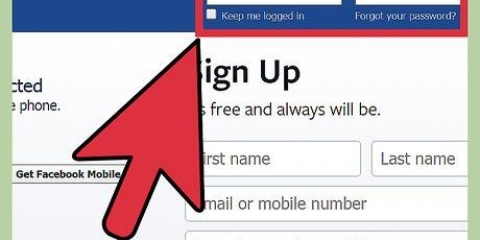 Log ind på facebook